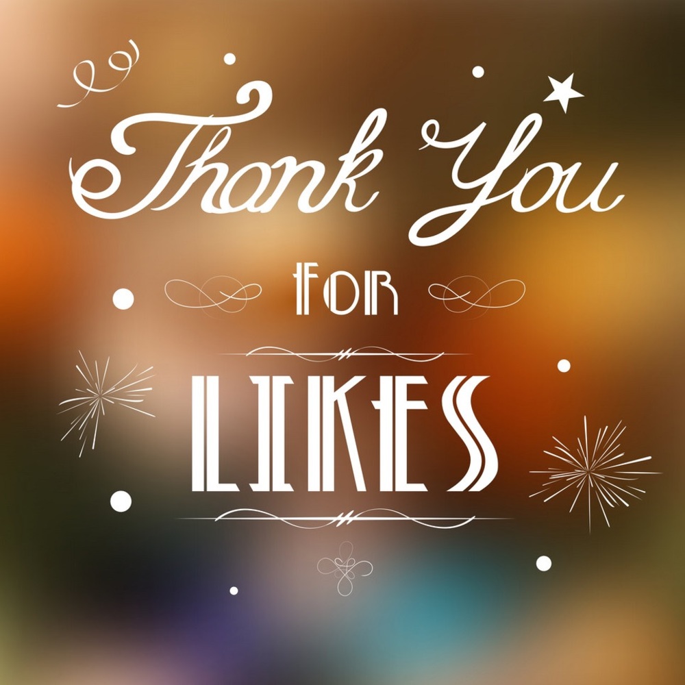 Thanks for liking